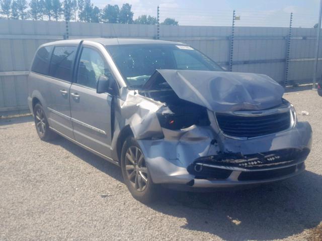 2C4RC1HG7GR159717 - 2016 CHRYSLER TOWN & COU SILVER photo 1