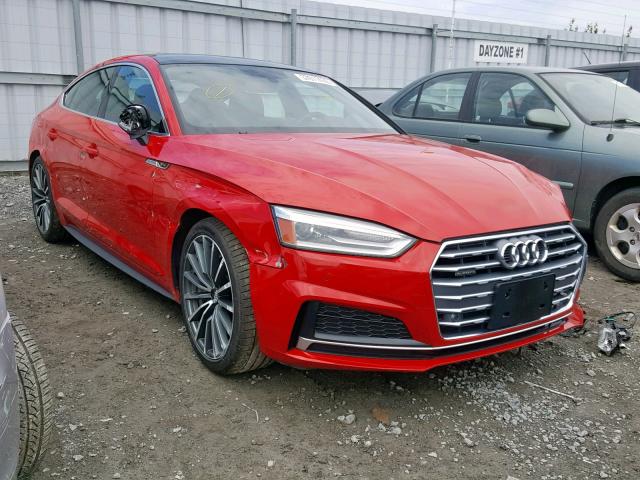 WAUENCF58KA025606 - 2019 AUDI A5 PREMIUM RED photo 1