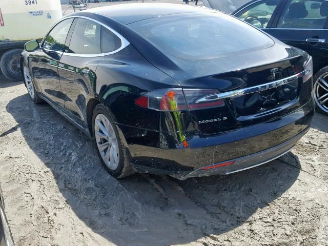 5YJSA1E29FF103661 - 2015 TESLA MODEL S BLACK photo 3