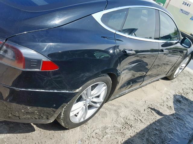 5YJSA1E29FF103661 - 2015 TESLA MODEL S BLACK photo 9