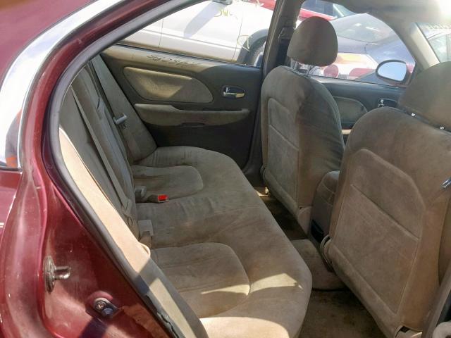 KMHWF35HX3A906837 - 2003 HYUNDAI SONATA GLS RED photo 6