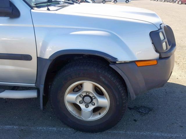 5N1ED28T93C638069 - 2003 NISSAN XTERRA XE SILVER photo 9