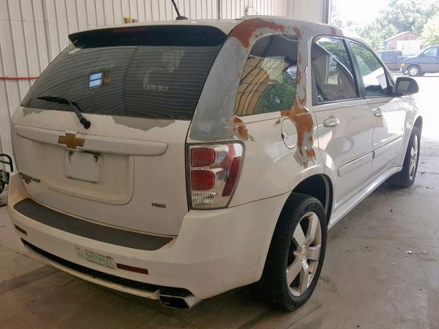 2CNDL037896202201 - 2009 CHEVROLET EQUINOX SP WHITE photo 4