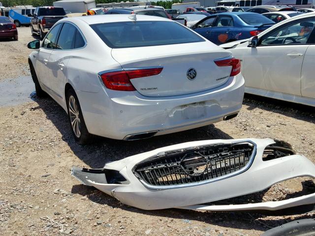 1G4ZP5SS8HU181928 - 2017 BUICK LACROSSE E WHITE photo 3