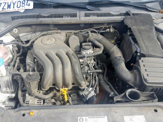 3VW2K7AJXDM294669 - 2013 VOLKSWAGEN JETTA BASE Սպիտակ լուսանկար 7