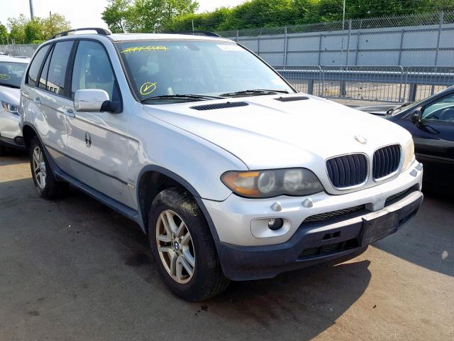 5UXFA13504LU38394 - 2004 BMW X5 3.0I WHITE photo 1