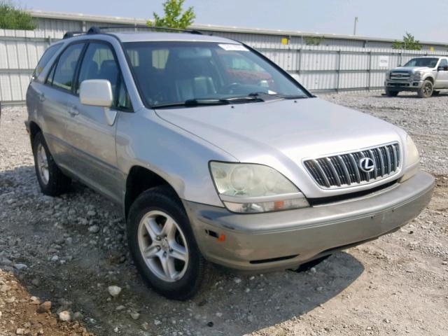 JTJHF10U420239688 - 2002 LEXUS RX 300 SILVER photo 1