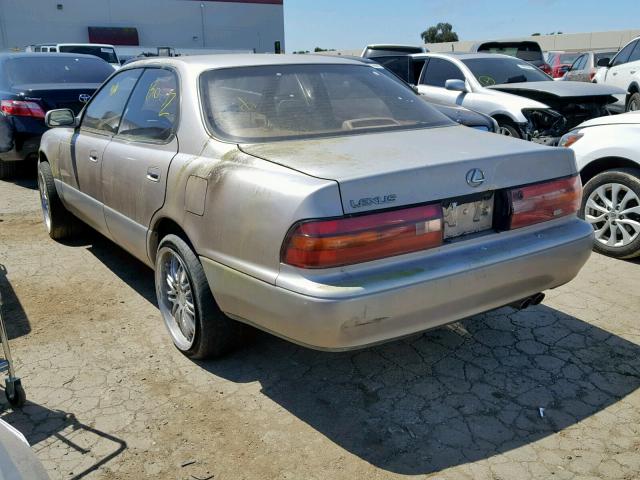 JT8GK13T3R0034000 - 1994 LEXUS ES 300 BEIGE photo 3