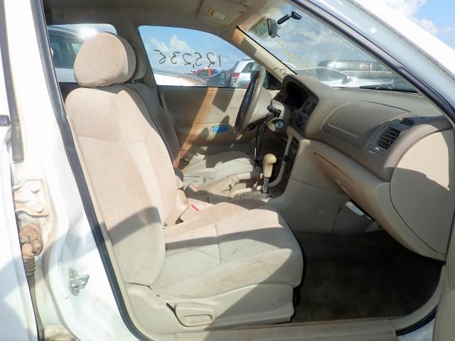 1YVGF22D525288560 - 2002 MAZDA 626 ES WHITE photo 5