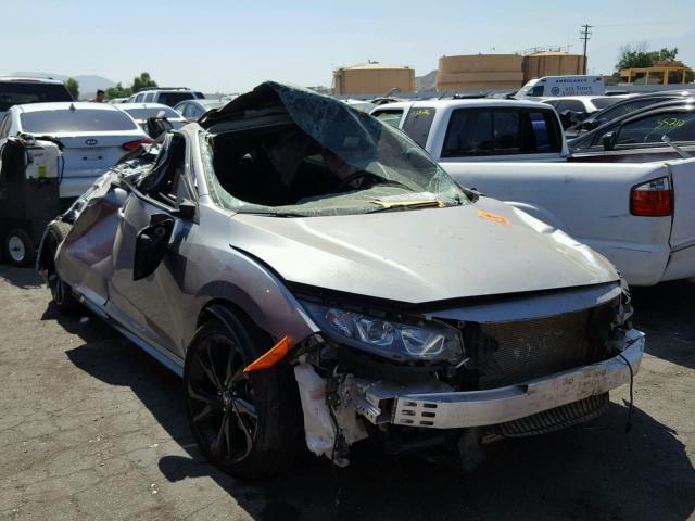 SHHFK7H44JU400486 - 2018 HONDA CIVIC SPOR SILVER photo 1