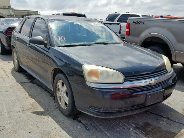 1G1ZT62855F332274 - 2005 CHEVROLET MALIBU MAX BLACK photo 1