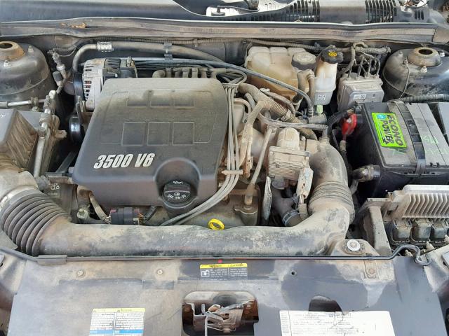 1G1ZT62855F332274 - 2005 CHEVROLET MALIBU MAX BLACK photo 7