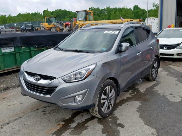 KM8JUCAG9FU071250 - 2015 HYUNDAI TUCSON LIM GRAY photo 2