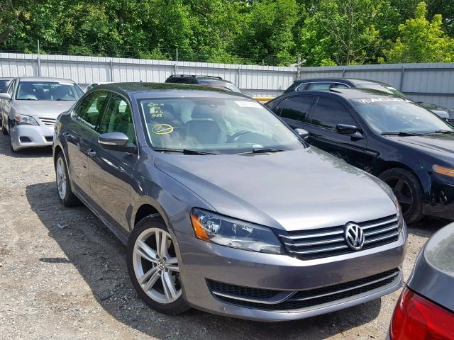 1VWBP7A39EC008297 - 2014 VOLKSWAGEN PASSAT SE GRAY photo 1