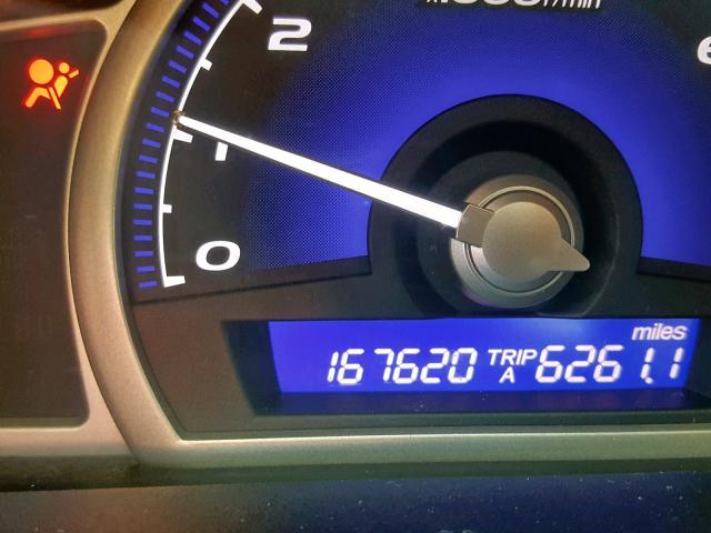 2HGFA1F64BH507900 - 2011 HONDA CIVIC LX-S فحمي صورة 8