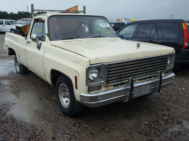 CCL447A188844 - 1977 CHEVROLET C-1 CREAM photo 1