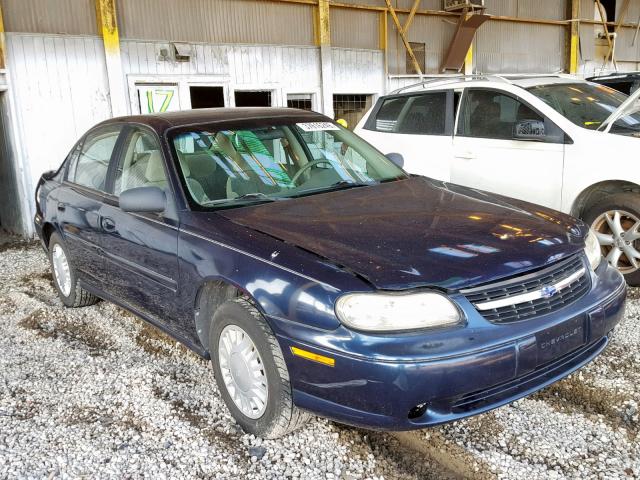 1G1ND52J5Y6259856 - 2000 CHEVROLET MALIBU BLUE photo 1