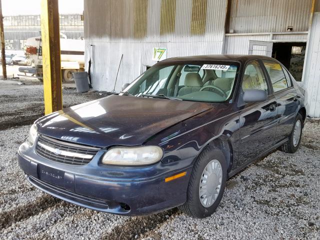 1G1ND52J5Y6259856 - 2000 CHEVROLET MALIBU BLUE photo 2