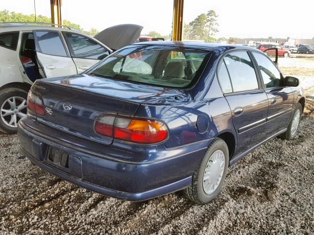 1G1ND52J5Y6259856 - 2000 CHEVROLET MALIBU BLUE photo 4