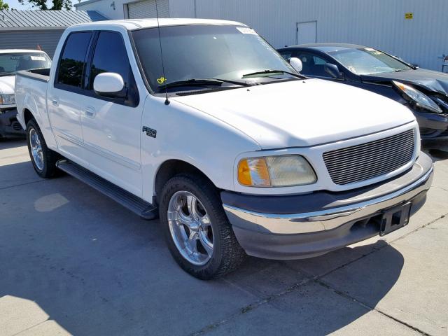 1FTRW07L81KC01107 - 2001 FORD F150 SUPER WHITE photo 1