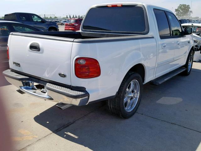 1FTRW07L81KC01107 - 2001 FORD F150 SUPER WHITE photo 4