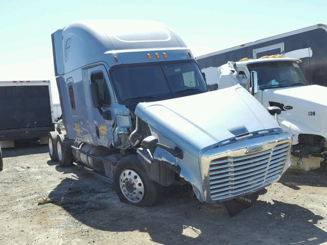 3AKJGLD57ESFH2921 - 2014 FREIGHTLINER CASCADIA 1 BLUE photo 1