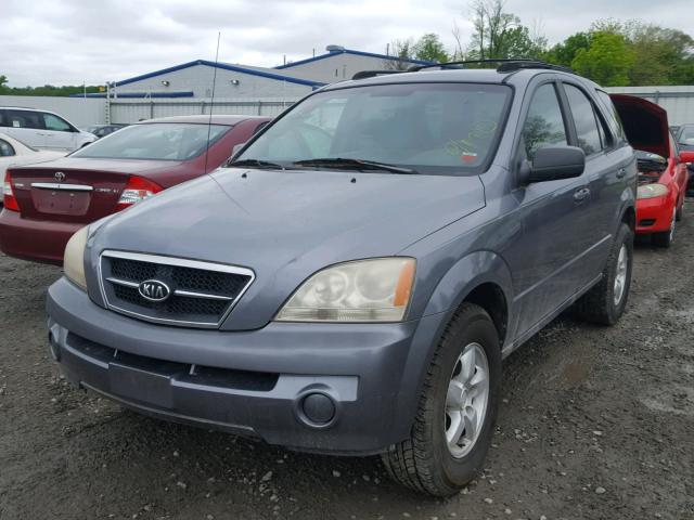 KNDJD733965568914 - 2006 KIA SORENTO EX GRAY photo 2