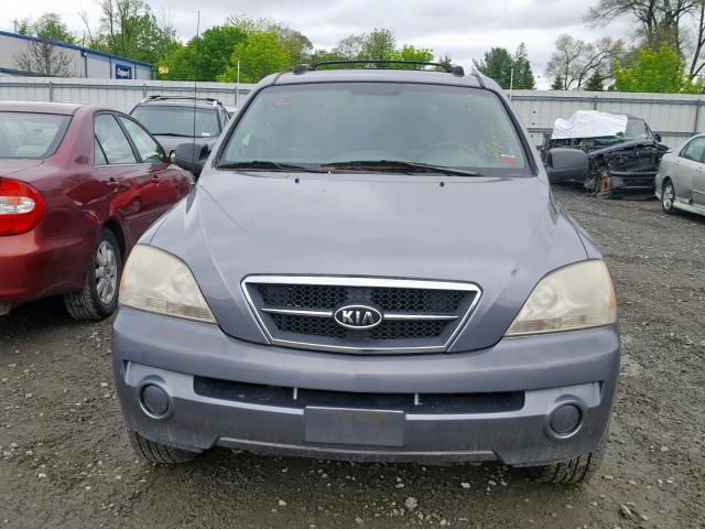 KNDJD733965568914 - 2006 KIA SORENTO EX GRAY photo 9