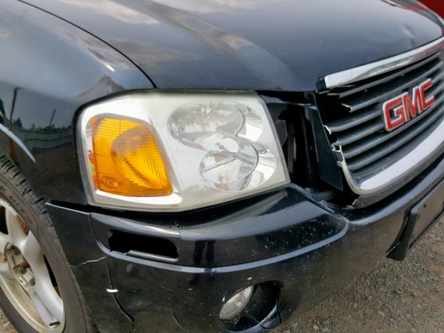 1GKDT13S442319301 - 2004 GMC ENVOY BLACK photo 9