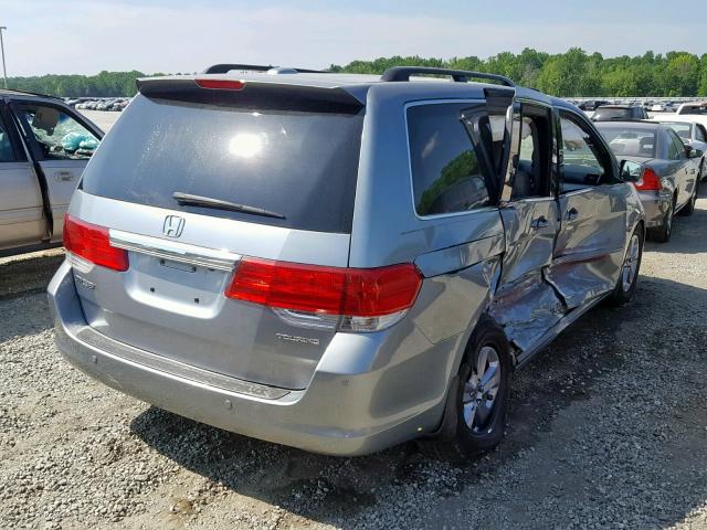 5FNRL38998B052078 - 2008 HONDA ODYSSEY TO BLUE photo 4