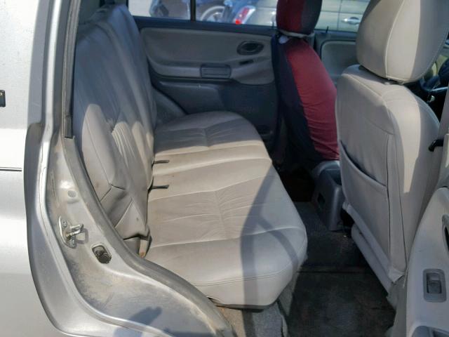 2CNBJ634916958761 - 2001 CHEVROLET TRACKER LT SILVER photo 6