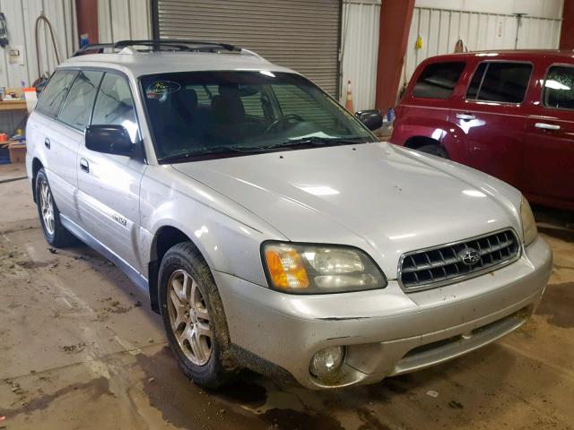 4S3BH675X47615643 - 2004 SUBARU LEGACY OUT SILVER photo 1