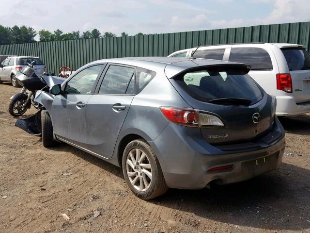 JM1BL1L80C1583692 - 2012 MAZDA 3 I GREEN photo 3