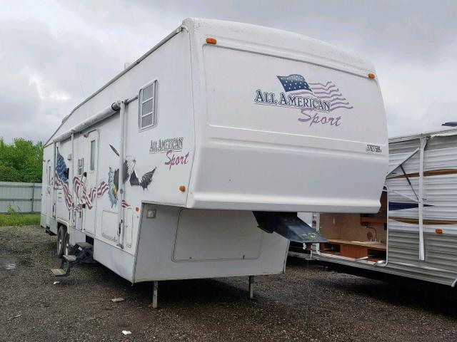 4X4FASM2X4A151355 - 2004 WILDWOOD 5TH WHEEL WHITE photo 1