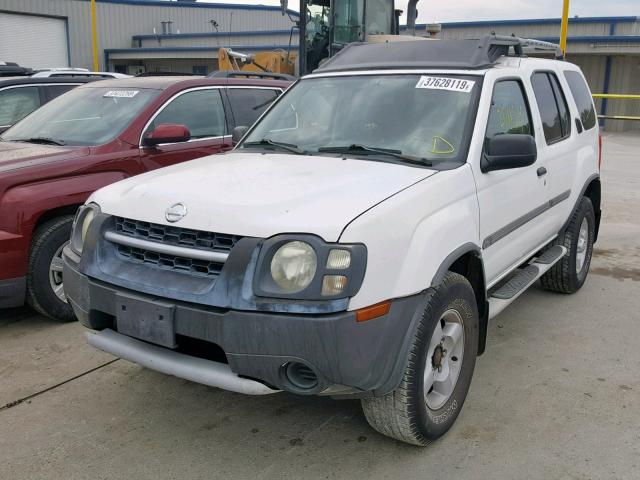 5N1ED28T42C568852 - 2002 NISSAN XTERRA XE WHITE photo 2