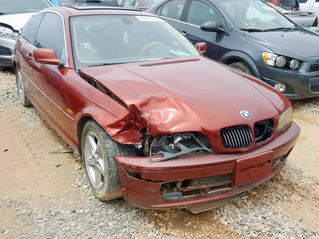 WBABM5340YJN91619 - 2000 BMW 328 CI RED photo 1