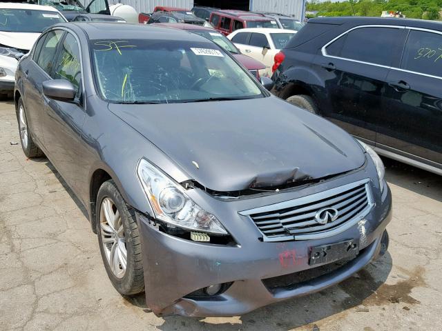 JN1DV6AR3CM862275 - 2012 INFINITI G25 GRAY photo 1