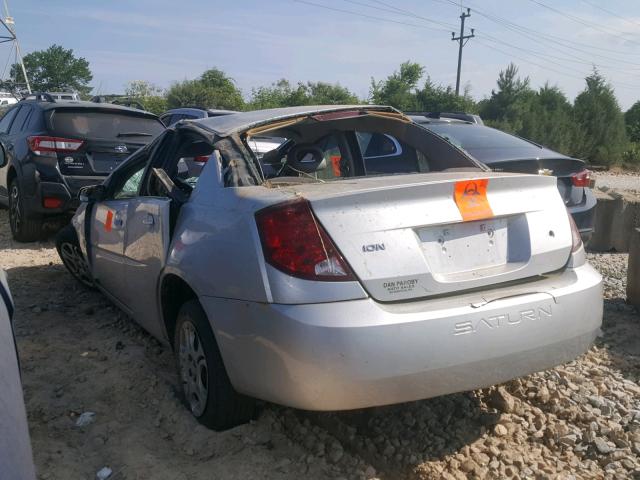1G8AJ52F84Z190402 - 2004 SATURN ION LEVEL SILVER photo 3