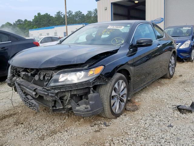 1HGCT1B8XEA016190 - 2014 HONDA ACCORD EXL BLACK photo 2