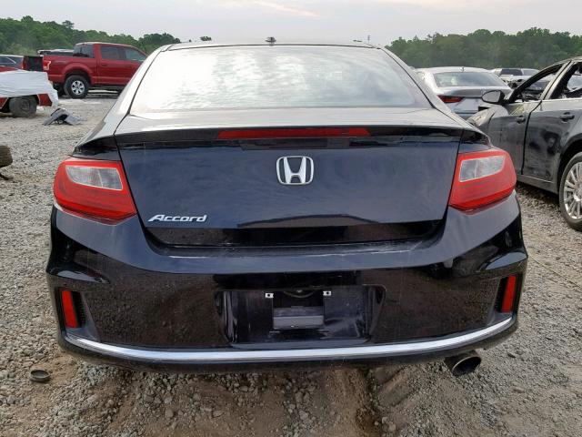 1HGCT1B8XEA016190 - 2014 HONDA ACCORD EXL BLACK photo 9