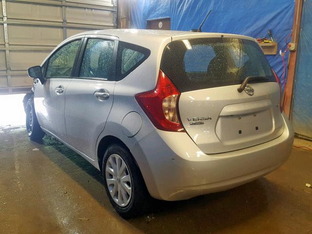 3N1CE2CP8GL404666 - 2016 NISSAN VERSA NOTE SILVER photo 3