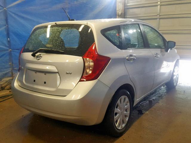 3N1CE2CP8GL404666 - 2016 NISSAN VERSA NOTE SILVER photo 4