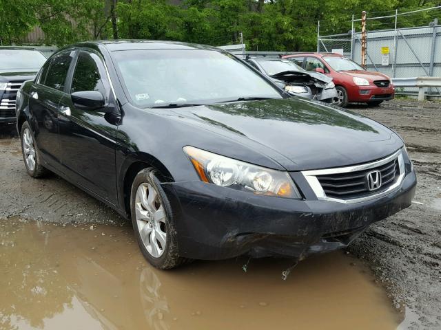 1HGCP3F84AA015377 - 2010 HONDA ACCORD EXL BLACK photo 1