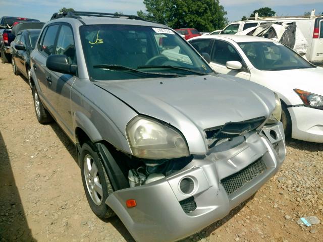 KM8JM12B05U180637 - 2005 HYUNDAI TUCSON GL GRAY photo 1