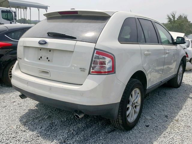 2FMDK4JC0ABA69701 - 2010 FORD EDGE SEL WHITE photo 4