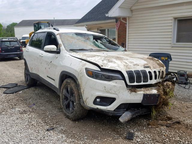 1C4PJMLB5KD418081 - 2019 JEEP CHEROKEE L WHITE photo 1