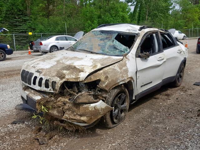 1C4PJMLB5KD418081 - 2019 JEEP CHEROKEE L WHITE photo 2