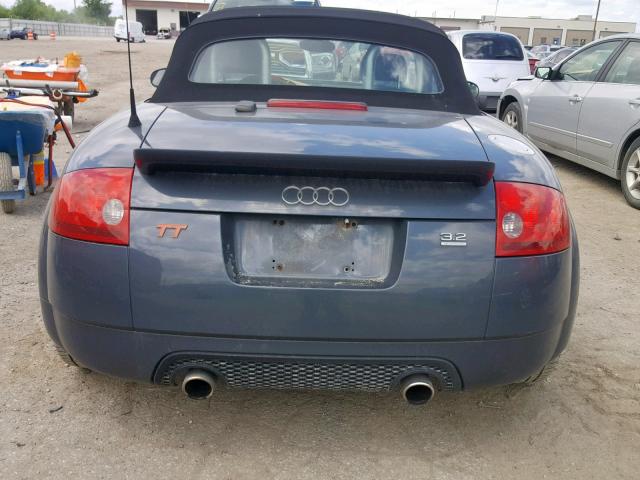 TRUUD28NX61000825 - 2006 AUDI TT 3.2 CHARCOAL photo 6