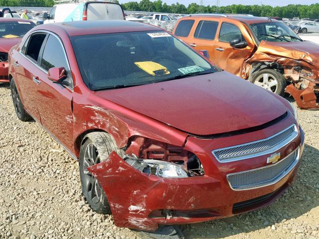 1G1ZE5E76AF320829 - 2010 CHEVROLET MALIBU LTZ მუქწითელი ფოტო 1