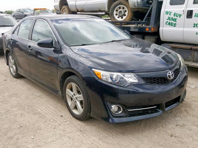 4T1BF1FK6CU088373 - 2012 TOYOTA CAMRY BASE BLACK photo 1